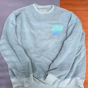 Outdoor Voices Blue Crewneck Sweater